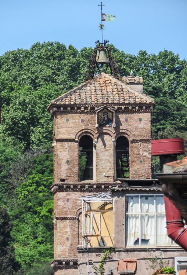 Mattia'S Penthouse - View Over Trastevere Roofs Rome Buitenkant foto
