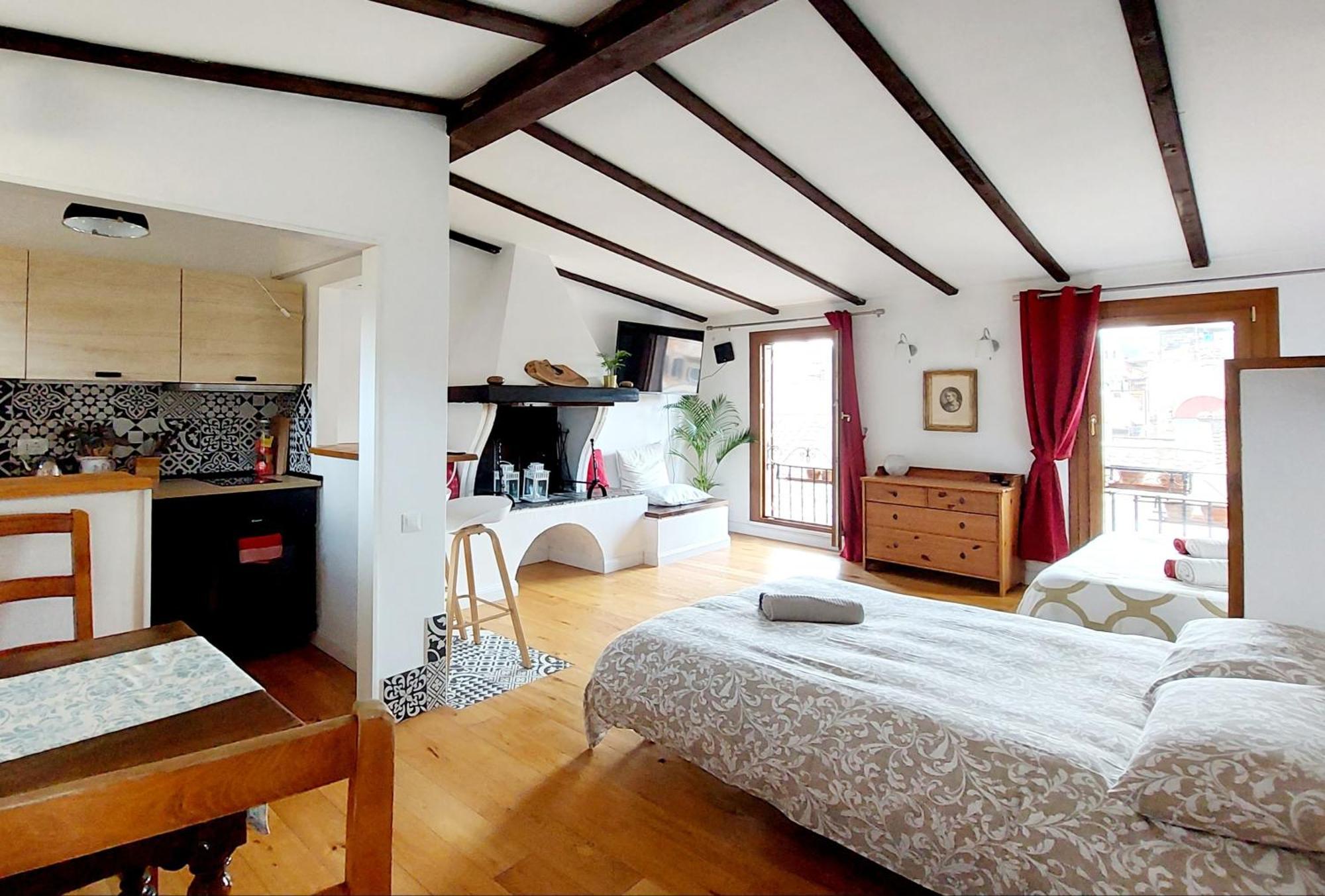Mattia'S Penthouse - View Over Trastevere Roofs Rome Kamer foto